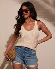 Brynley Cable Knit Top