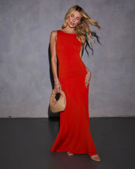 Dewy Days Drop Waist Maxi Dress