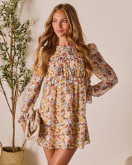 Forever Muse Pleated Mini Dress