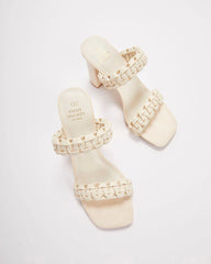 Heidi Woven Strappy Heels