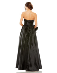 Mac Duggal 11600 Long Strapless Oversized Bow Ball Gown