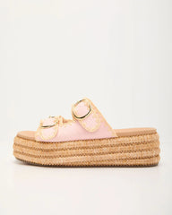 Heidi Woven Platform Sandals
