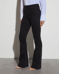 Dorian Super Stretch High Rise Flare Jeans