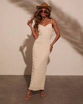 Gypsy Glow Smocked Maxi Dress