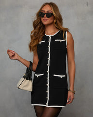 Candice Classic Button Down Mini Dress