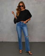 Elodiena Super Stretch Distressed Skinny Jeans