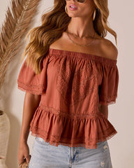 Evaline Off The Shoulder Top