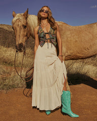 Festival Funk Stitched Western Boots