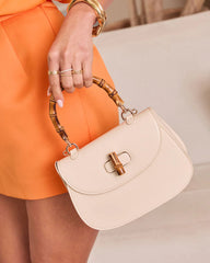 Courtside Luxe Top Handle Bag