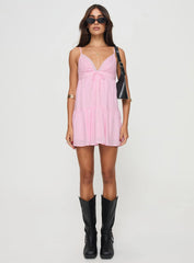 Nicoletta Mini Dress Light Pink Petite