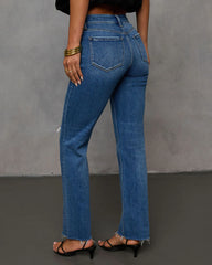 Elodiena Super Stretch Distressed Skinny Jeans