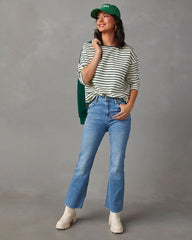 Derita High Rise Straight Leg Jeans