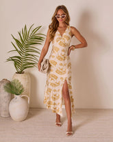 Gevenia Empire Maxi Dress
