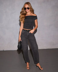 Caiden Boat Neck Top