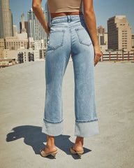 Harden Stretch Super High Rise Straight Jeans