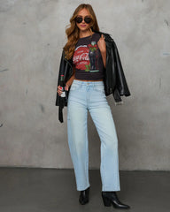 Christmas Coca Cola Graphic Top