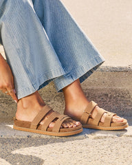 Analisse Faux Suede Sandals