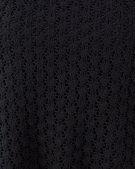 Alisa Cotton Shoulder Tie Crop Top