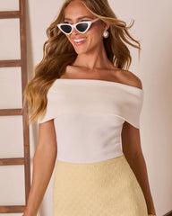 Ariae Off The Shoulder Top