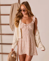 Ebere Ruffle Mini Dress