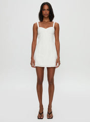 Summer Isles Mini Dress White