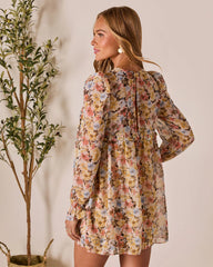 Forever Muse Pleated Mini Dress