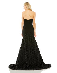 Mac Duggal 65219 Long Jersey Mermaid Rose Train Ball Gown