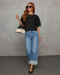 Delphi Poplin Short Sleeve Top