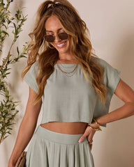 Fresh Breeze Cropped Top