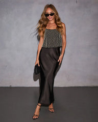 Emilie Mesh Pearl Embellished Top