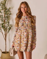 Forever Muse Pleated Mini Dress