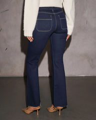 Annabella Super Stretch Flare Hem Jeans