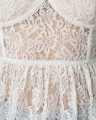 Cosabella Strapless Lace Top