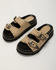 Hadyn Western Studded Buckle Sandal