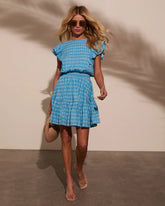 Everwild Fit And Flare Mini Dress