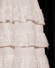 Chasing Sunlight Tiered Chiffon Maxi Dress