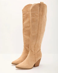 Bronco Western Knee High Boots