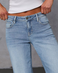 Becca Super Stretch Straight Leg Jeans