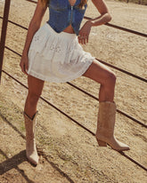 Arnell Laser Cut Western Boot