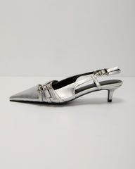 Cool Edge Slingback Kitten Heel