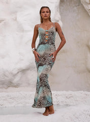 Mi Casa Maxi Dress Animal