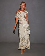 Golden Spell Off Shoulder Top