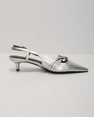 Cool Edge Slingback Kitten Heel