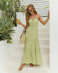 Dewdrop Tiered Maxi Dress