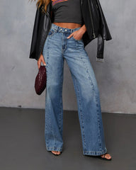 Beverly Rigid Wide Leg Jeans