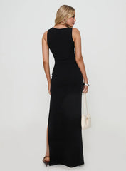 Zaloma Cut Out Maxi Dress Black