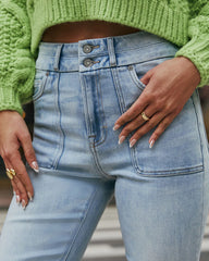 Amelise Super Stretch Flare Jeans