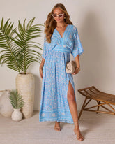 Beach Nectar Abstract Maxi Dress