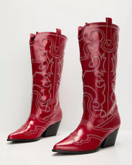 Festival Funk Stitched Western Boots