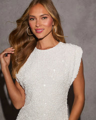 Cheers To That Sequin Mini Dress